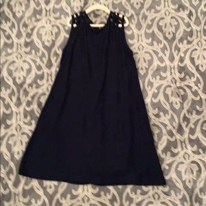 Navy blue dress